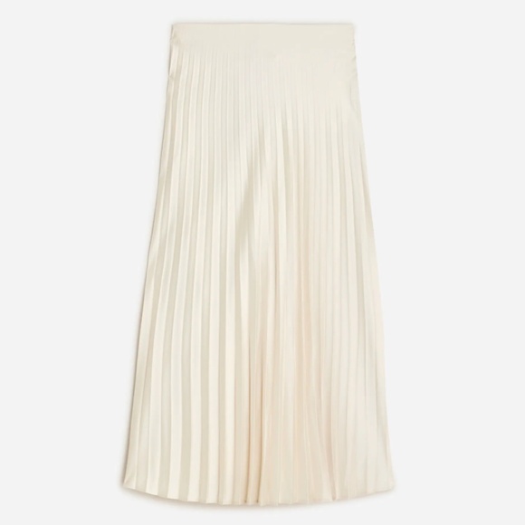 J. CREW Size XS Gwyneth Pleated Slip Skirt - Picture 1 of 6
